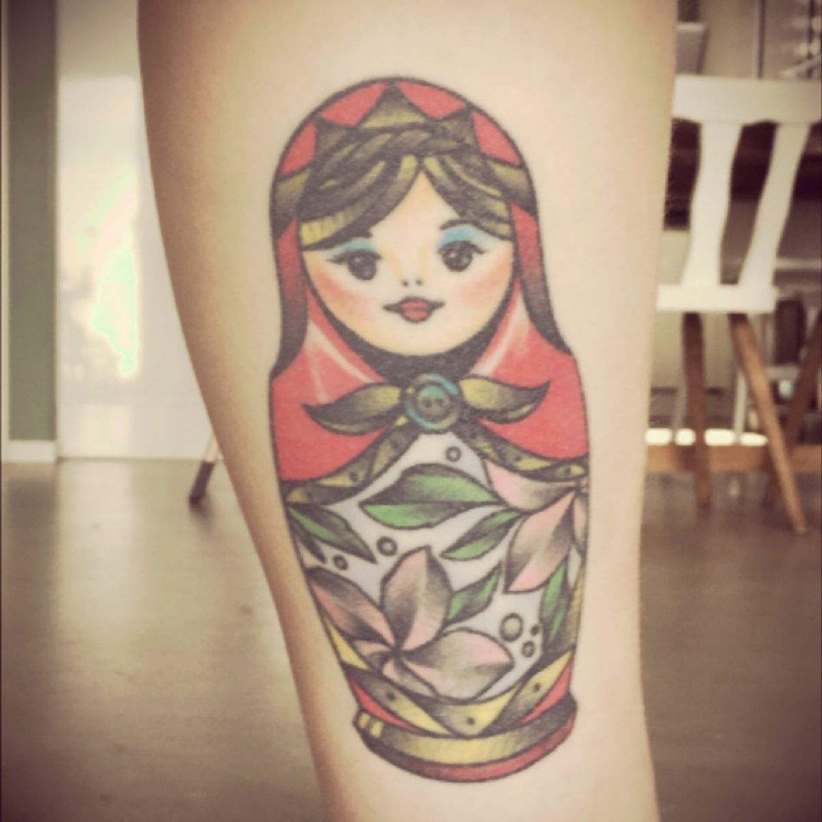 Tattoo Uploaded By Fredryke • #matroesjka#color#tattoolove • Tattoodo