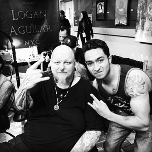 With Paul Booth in Empire State NY tattoo expo 