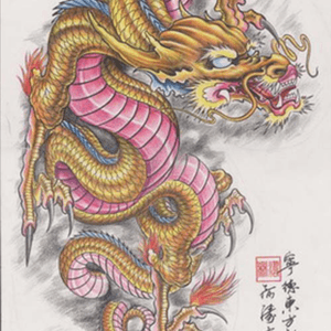 Would love to add to or rework my dragon like this. #dreamtattoo