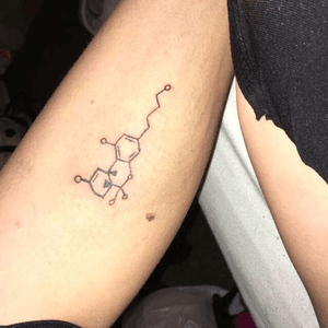Done by me on me 😜 thc compound