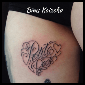 #bims #bimskaizoku #bimstattoo #petitepeste #peste #letters #lettering #heart #coeur #street #tatouage #tattoo #tattoos #tattooed #tattooartist #tattooart #tattooer #tattoogirl #tatoueurparis #ink #inked #paristattoo #paris #paname #france #french