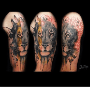 #megandreamtattoo Love this Jay Freestyle piece. His designs are so cewl. 