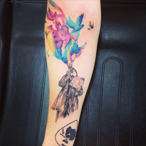 my watercolor birds #watercolor #watercolor #birds #colors #tattoo #ink #tattoooo