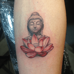 Buddha and Lotus #buddha #lotusflower