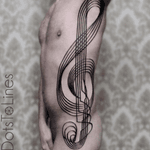 Another cool one from these guys #music #musicalnote #linework #Sidepiece 