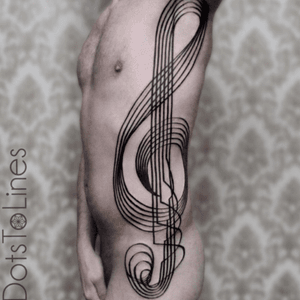 Another cool one from these guys #music #musicalnote #linework #Sidepiece 