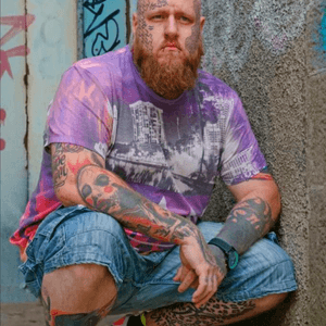 #hillbilly #trucker  #sunny #scotland #tattoo #tattoos #tattooed #tattooedandemployed #tattooedandproud #tattooedmen #tattooedlife #tattooedhead #tattooedface #facetattoo #headtattoo #tattoolover #beard #beardgang #beardedmen #beardedmendoitbetter #bigdaddy #bald #baldgang #baldisbetter