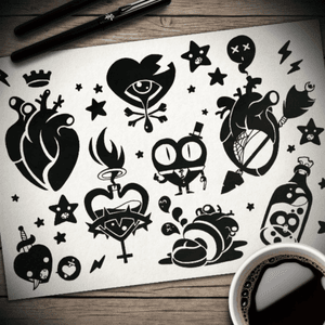 Some hearts 🖋 #blacklilipute #illustration #pencil #tattooistartmagazine #tattooistartmag #tattoomag #tattoo #tattoos #ink #inked #art #artist #tatoooftheday #tattooed #tattooartist #tattooblog #rad #artcollective #drawing #draw #sketch #sketches #skull #skulls #tattooflash #fineart #skull2016 #supportartmag #supportart