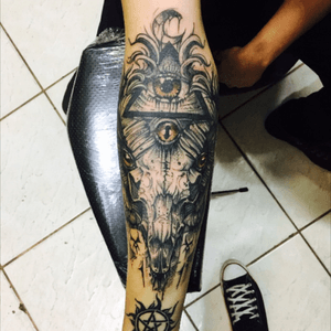 #Goat#bode#brasil#edãotattos#tatto#Tattooismylife#tattoclube#iluminatitattoo #iluminati #darkness#tatusgemévida 💞☠️👁🐐