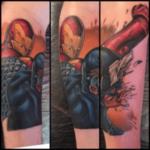 #civilwar #marvel done last year, need to be booking in again #MatLapping 