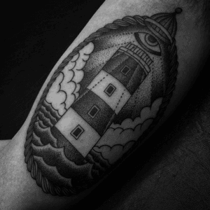 LIGHT HOUSE#tattoo #tattooparis #dottattoo #dot #dotwork #blackink #blackwork #blacktattoo #tattoodo