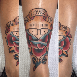 She Loves me - Descendents  #ink #tattoo #descendents #traditionaltattoo 