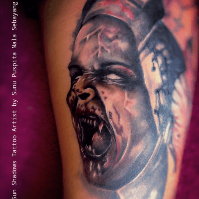 The Jackel from 13 ghosts Tattoo done by Jay Quarles  Island Tattoo   rtattoo