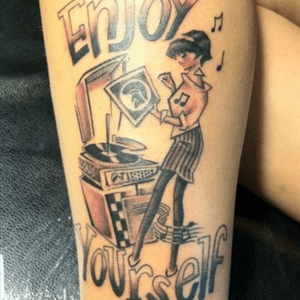 I would get this on my right arm .. but Definitely very edited to my liking I would definitely change up alot of it to definitely represent my mom dancing to disco so it would be more of a late 70’s early 80s type of vibe