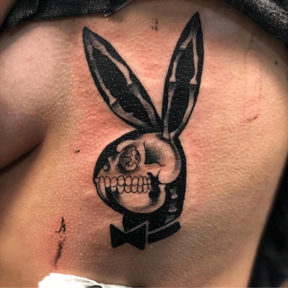 Sexy Tattoos Playboy Bunny Tattoos Which Look Very Sexy  Design Press