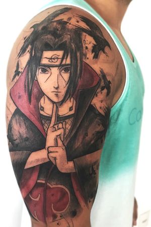 Nyn Tattoo - Itachi/Shisui z Naruto ⛩ #animetattoo