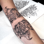 Another sick one from yesterday #customdesign #customtattoo done by the amazing @blackhatsergy .....#geometrictattoo #mandalatattoo #tattoodublin #dublin #dublintattoo #ink #inked #inkdublin #cattattoo #geometriccat #geometricwolf #drawing #geometrictattoo #lineworktattoo #tattooartistdublin #bestink #TATO #tattoodo #inkmagazine #tattoomagazine 