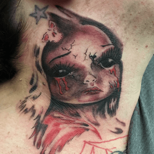 Loving the creepy stuff by: Brian "B-Train" Chambers @ Bad Monkey Tattoo