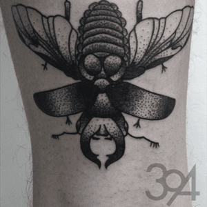 Hieronymus Dóch tattoo #insect #insecttattoo #beetle #dotwork #dotworktattoos #HieronymusDóch #hd #394 