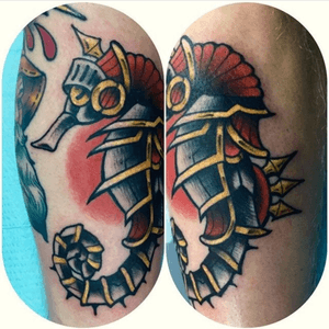 #seahorse #armor #armoredseahorse #color #traditional #welove #jesuscreep @jesuscreep