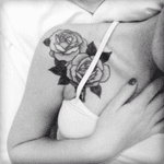 #roses #goodnight #shoulder #blackAndWhite #bedtime