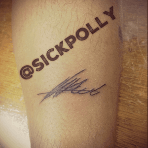 #sickpolly #signaturetattoo #minitattoo #tatuajescancun #tattoocancun #mextattoo #tattooartist 