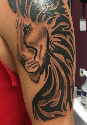 #tribal #lion by Gary