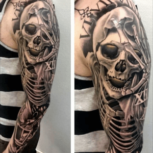 Skeleton arm sleeve #skeleton 