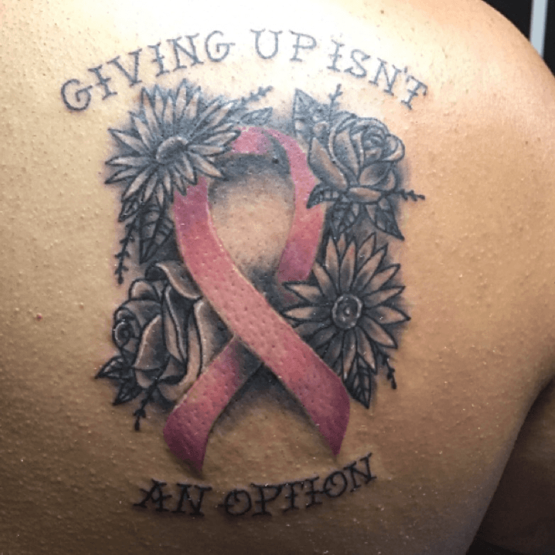 Cancer Ribbon Tattoos  Design Press  Designs with Images