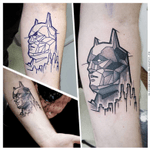 https://www.askideas.com/black-geometric-world-map-tattoo-on-forearm/