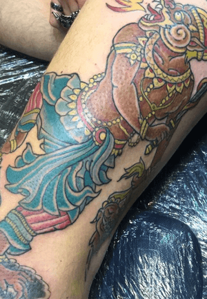 Oriental style by tattoo artist WELT