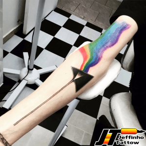 Tatuagem Pink Floyd #jeffinhotattow #tattoo #tatuagem #pinkfloyd #pinkfloydtattoo #thedarksideofthemoon #thewall