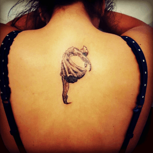The dancer 🌹done by me #dancertattoo #ink 