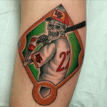 #baseballtattoo #baseball by Troy Clements