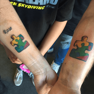 Autism awareness tattoos ❤️