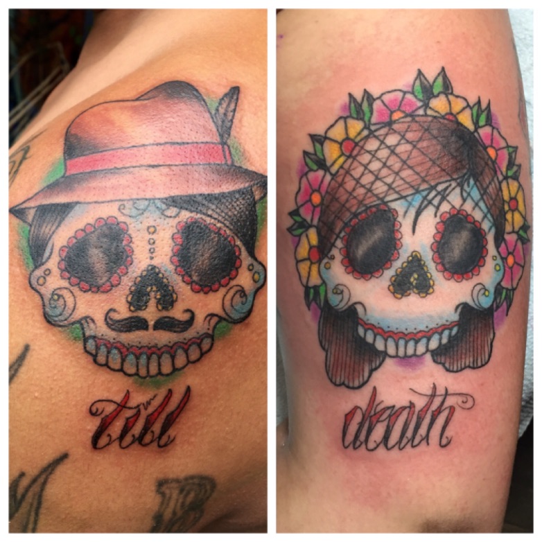 Tattoo uploaded by Ed Sarcia • King and Queen couples tattoo! • Tattoodo