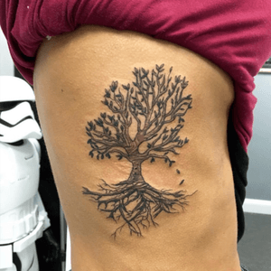 Tree of life #ct #artist #tattooartist #blackandgreytattoo #tree #life 