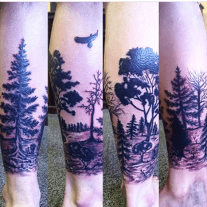 Forest trees leg 