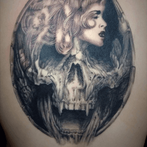 Bottom part of the tattoo that the damn app cropped out...By Mark Elliot of Mirage Custom Tattoo