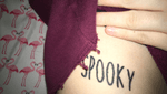 Spooky Mulder #xfiles #tattoo #blackinktattoo 