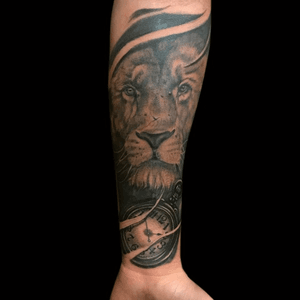Tattoo by Lance Levine. See more of Lance’s work here: https://www.larktattoo.com/long-island-team-homepage/lance-levine/ #realistictattoo #bng #blackandgraytattoo #blackandgreytattoo #realism #tattoo #tattoos #tat #tats #tatts #tatted #tattedup #tattoist #tattooed #tattoooftheday #inked #inkedup #ink #amazingink #bodyart #tattooig #tattoosofinstagram #instatats #larktattoo #larktattoos #larktattoowestbury #westbury #longisland #NY #NewYork #usa #art #lion #liontattoo #animaltattoo #animalstattoo #animals #animal #pocketwatchtattoo #pocketwatch #pocketwatchtattoos 