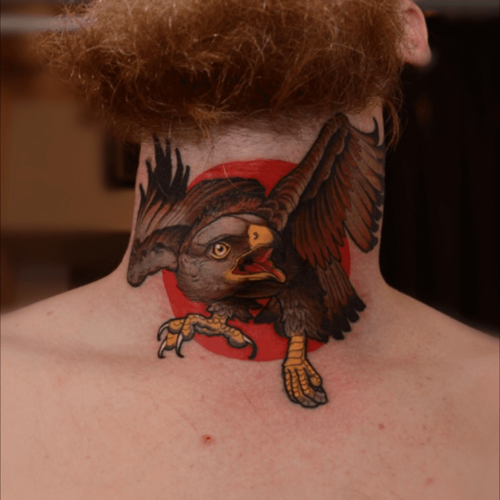 Eagle Neck Tattoo  Best Tattoo Ideas Gallery