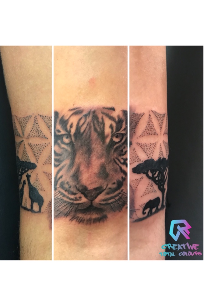 Tattoo uploaded by Charlies hell tattoo • Tigre tiger bracelet brazalete • Tattoodo Tattoo uploaded by Charlies hell tattoo • Tigre tiger bracelet brazalete • Tattoodo