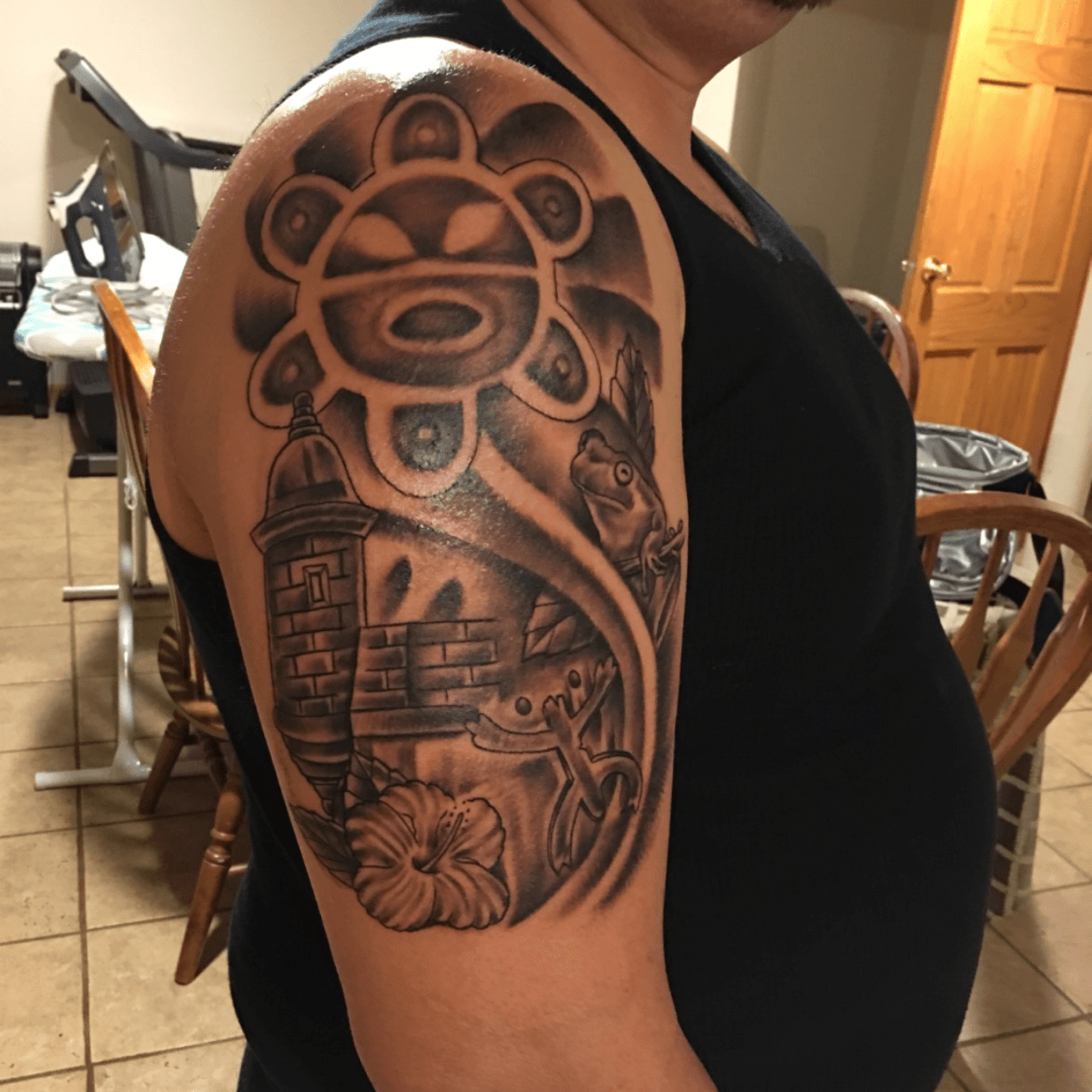 Recovery Aftercare on X Puerto Rican themed sleeve done by Gian Karle  Insta giankarle with Recovery Aftercare Check out his profile for more  details recoveryaftercare tattooaftercare tattoo colortattoo  sleevetattoo puertorico 