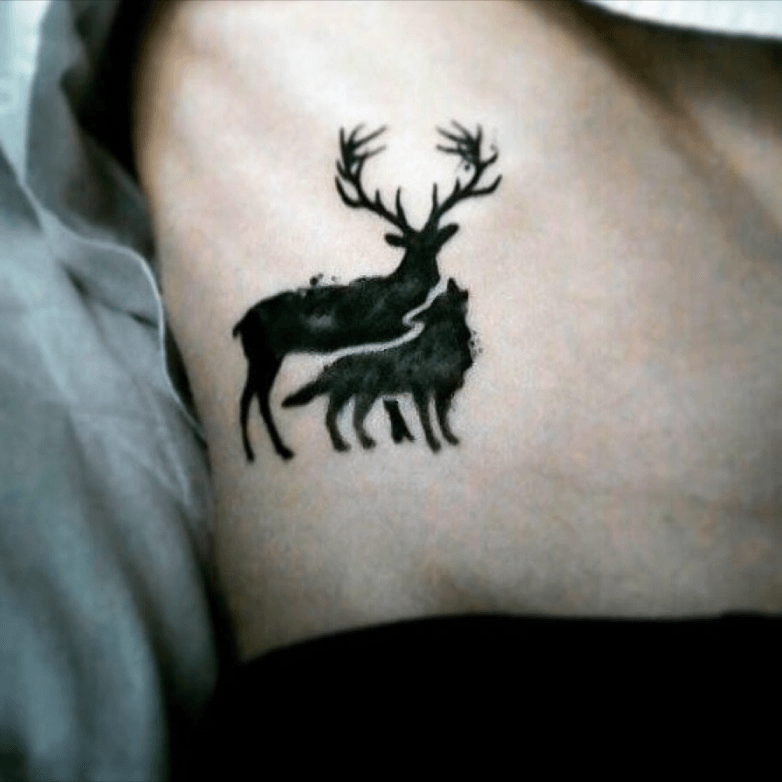 Update more than 81 wolf and deer tattoo meaning super hot  thtantai2