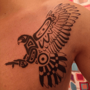 My Tribal Hawk Tatt