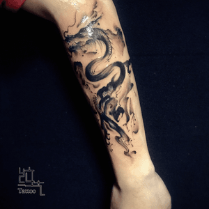 Tattoo by China. 纹艺青年刺青工作室