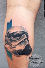 Stormtrooper tattoo. #tattoooftheday #starwarstattoo #starwars #stormtrooper 