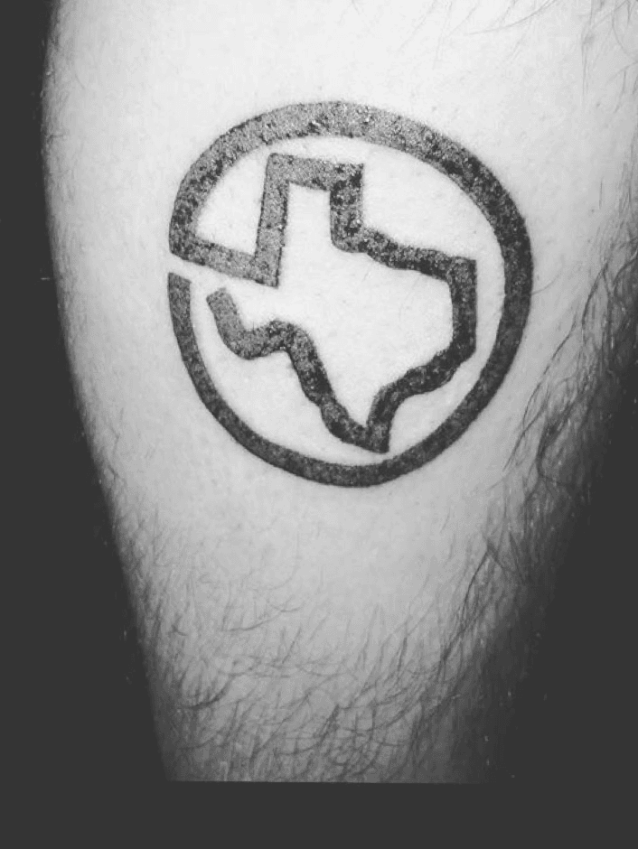 Texas Branded Tattoo  Texas tattoos Tattoos Small tattoos