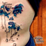 Universe puppet master tattoo #tattoo #marianagroning #karmatattoo #cdmx #MexicoCity #watercolor #watercolortattoo #watercolortattooartist #universe #planet #woman 